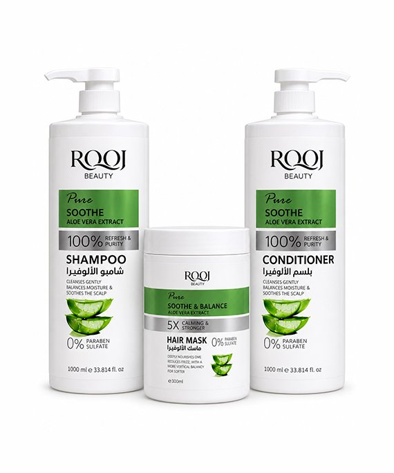 ROOI Beauty Pure Soothe Aloe Vera Hair Care